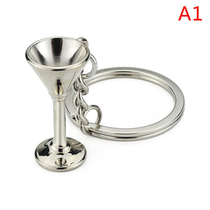 Shot Glass Keychain
