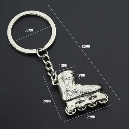 Roller Skate Keychain