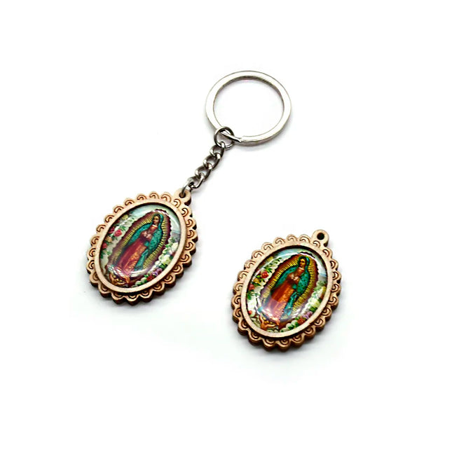 Virgen De Guadalupe Keychain