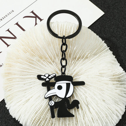 Plague Doctor Keychain