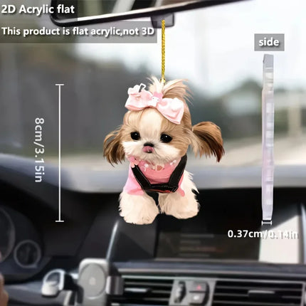 Shih Tzu Keychain