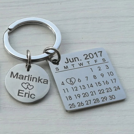 Anniversary Keychain