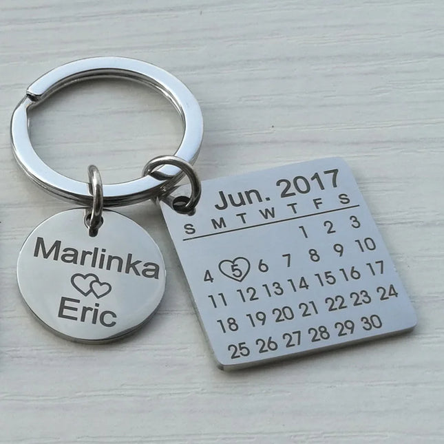 Anniversary Keychain