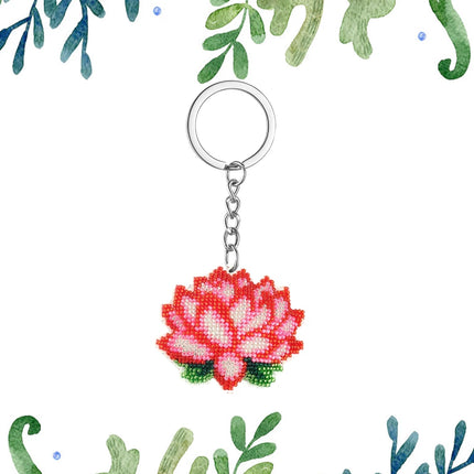 Cross Stitch Keychain