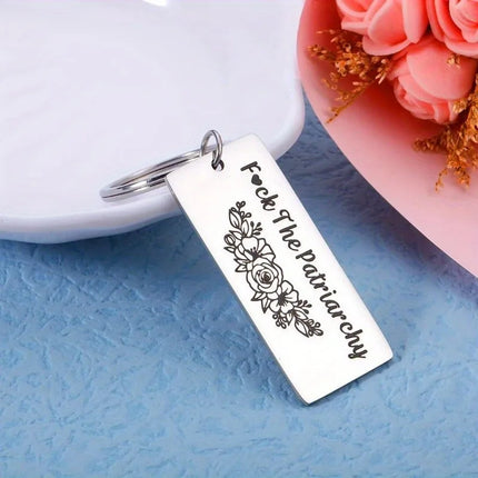 Fuck The Patriarchy Keychain
