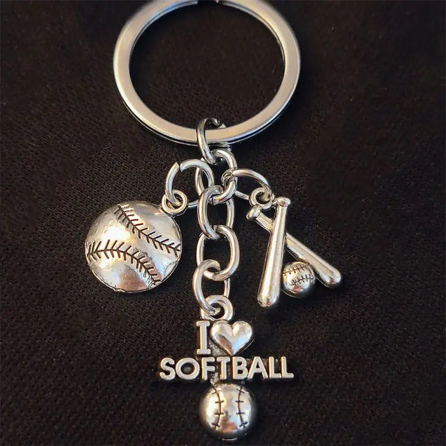 Softball Keychains