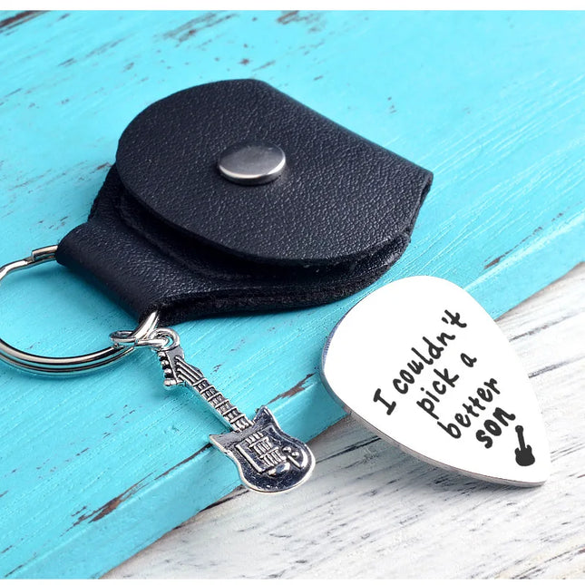 Guitar Pick Keychain