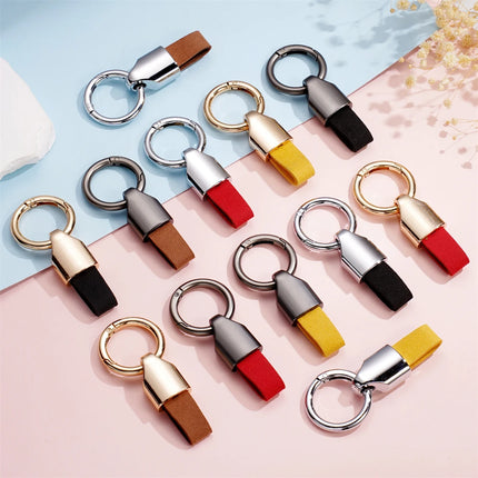 Cowhide Keychain