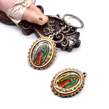 Virgen De Guadalupe Keychain
