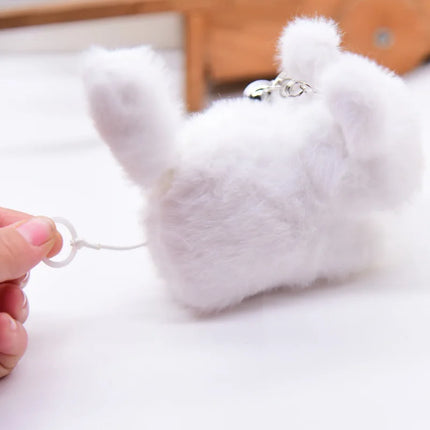 Plush Cat Keychain