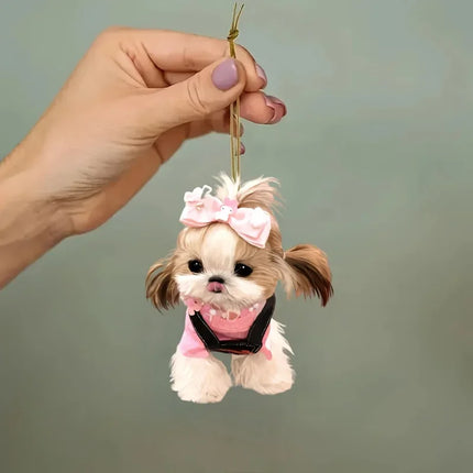 Shih Tzu Keychain