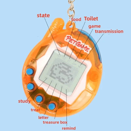 Digital Pet Keychain