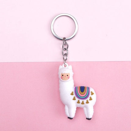 alpaca-keychain