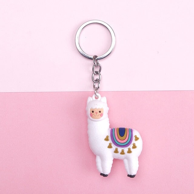 alpaca-keychain