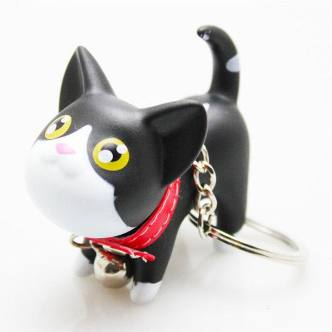 black-cat-keyring