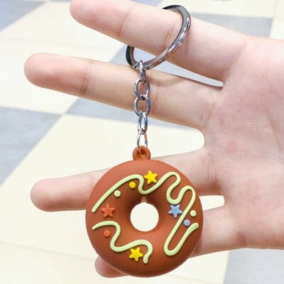 keychain-donut