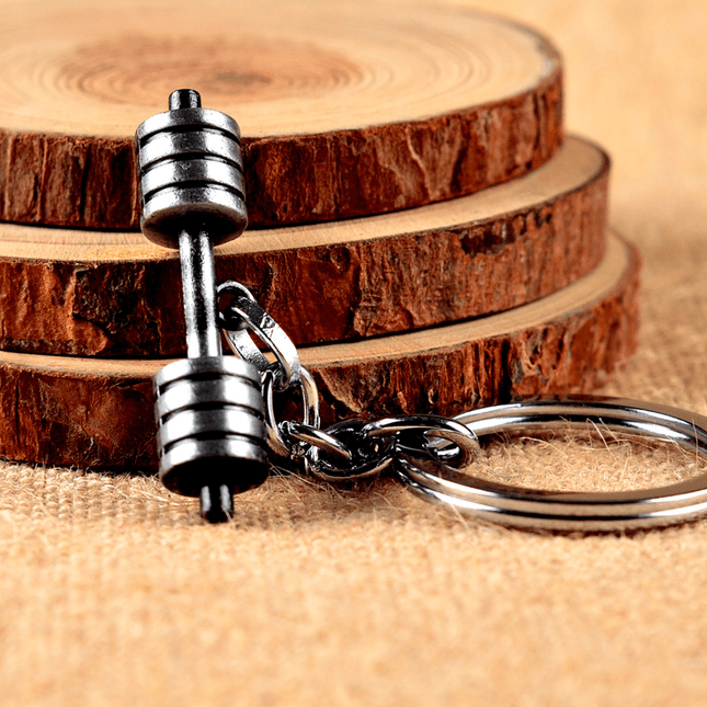 dumbbell-keychain