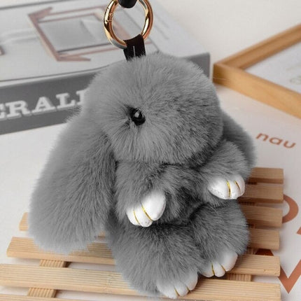fluffy-bunny-keychain