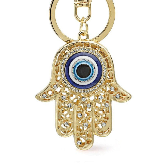 hamsa-keychain