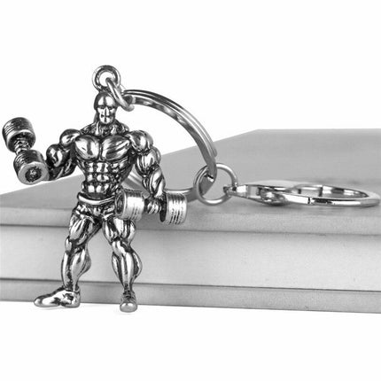 barbell-keychain