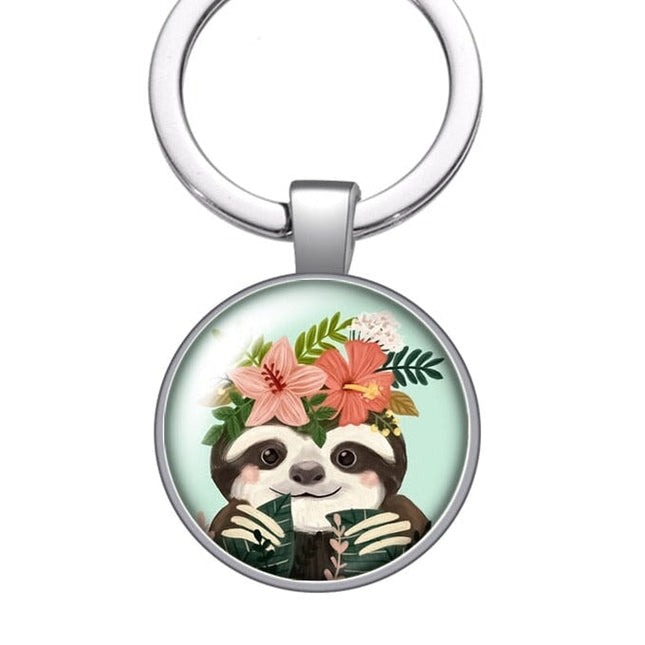 sloth-keychain