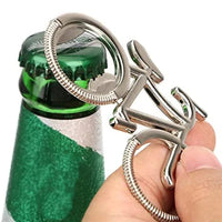 Bicycle Bottle Opener Keychain