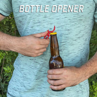 Bottle Opener and Shotgun Keychain