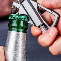 Bottle Opener Lighter Keychain