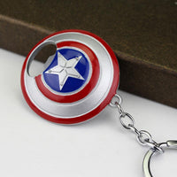 Captain America Bottle Opener Keychain