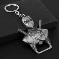 Deadpool Bottle Opener Keychain