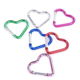 Heart Shaped Carabiner Keychain