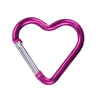 Heart Shaped Carabiner Keychain