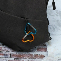 Heart Shaped Carabiner Keychain