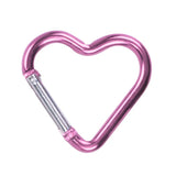 Heart Shaped Carabiner Keychain