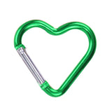 Heart Shaped Carabiner Keychain