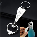 Love Keychain Bottle Opener