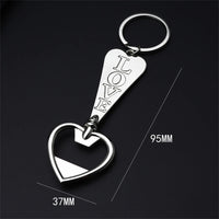 Love Keychain Bottle Opener