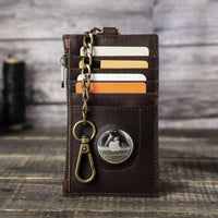 Men's Card Holder Keychain