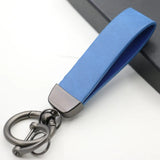 Men's Personalized Leather Keychain