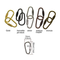 Mini Locking Carabiner Keychain