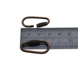 Mini Locking Carabiner Keychain