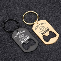 Personalized Bottle Opener Keychain