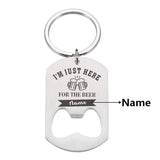 Personalized Bottle Opener Keychain