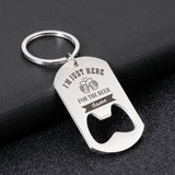 Personalized Bottle Opener Keychain