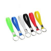 Rubber Wrist Keychain