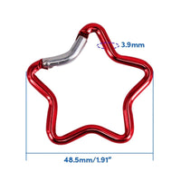 Star Carabiner Keychain