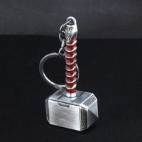 Thor Hammer Bottle Opener Keychain