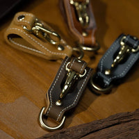 Western Belt Buckle Keychain