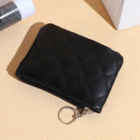 Women's Leather Keychain Wallet