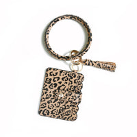 Wristlet Keychain With Card Holder